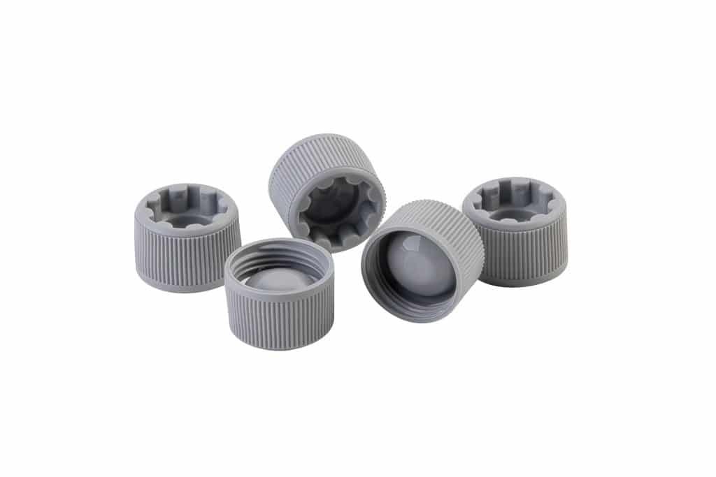 SCREW CAPS WITH EXTERNAL THREAD
